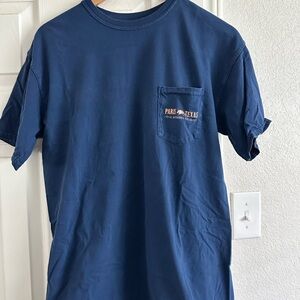 Paris Texas Blue Short Sleeve Tees Classic Style